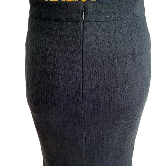 J.Crew Tweed Black Fringe High Waisted A Line Skirt - Picture 4 of 9